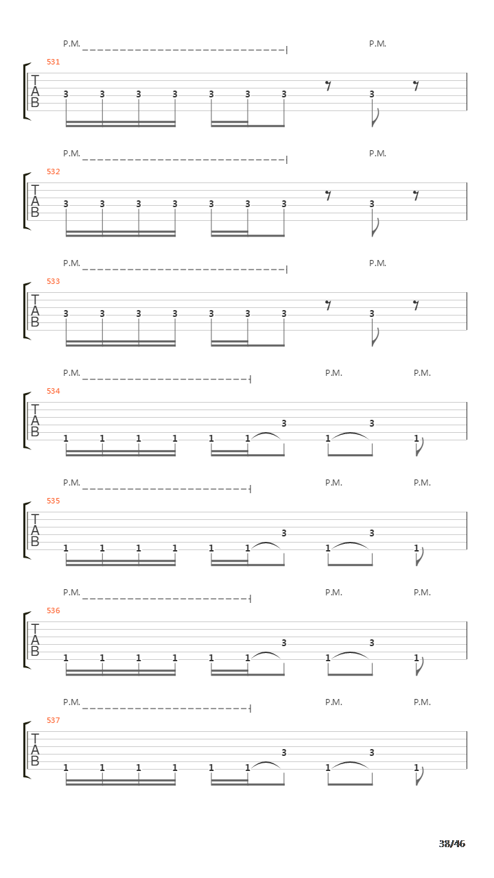 Octavarium吉他谱