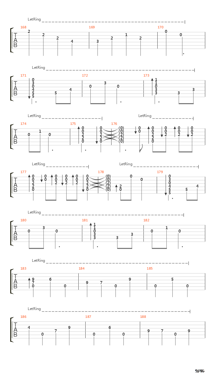 Octavarium吉他谱