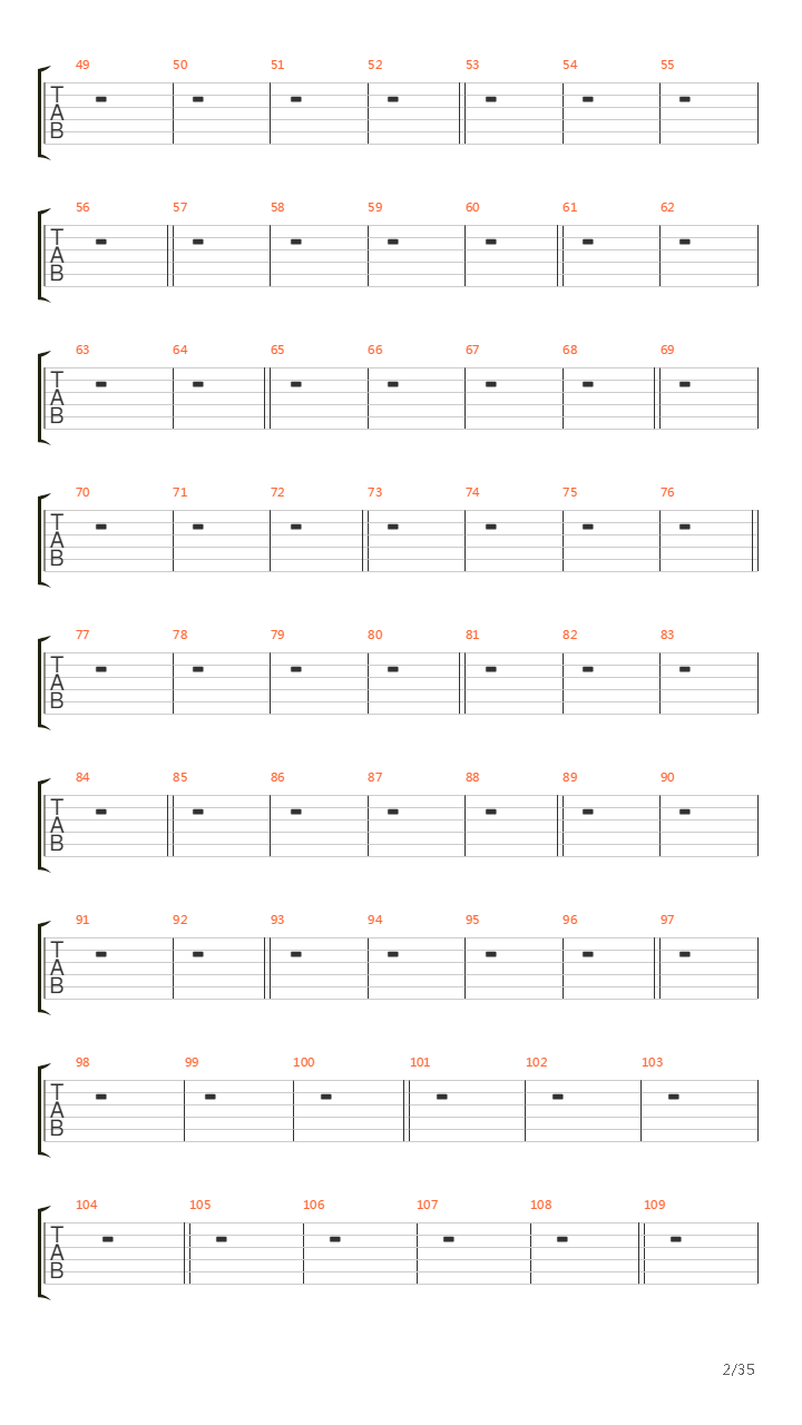 Octavarium吉他谱