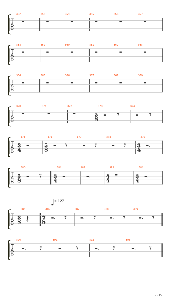 Octavarium吉他谱