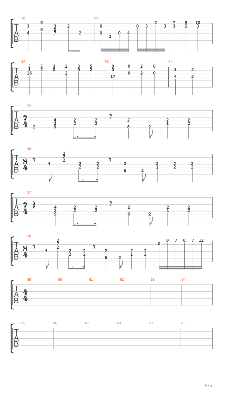 Overture 1928吉他谱