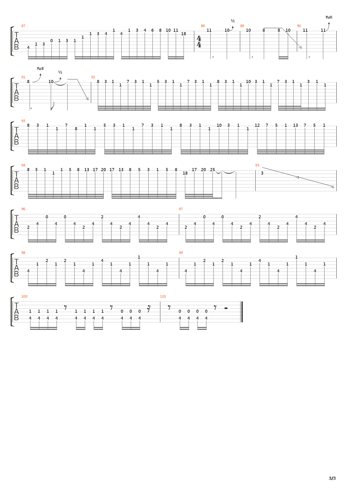 Overture 1928吉他谱