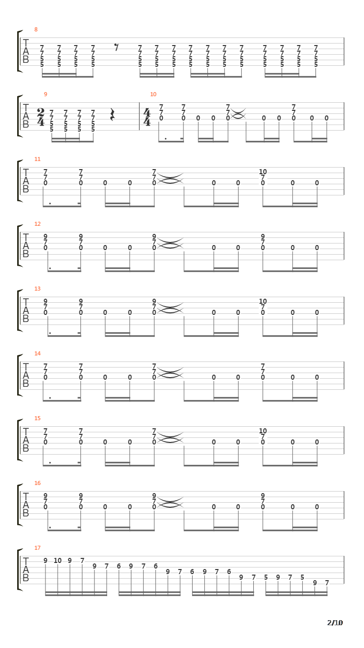 Overture 1928吉他谱