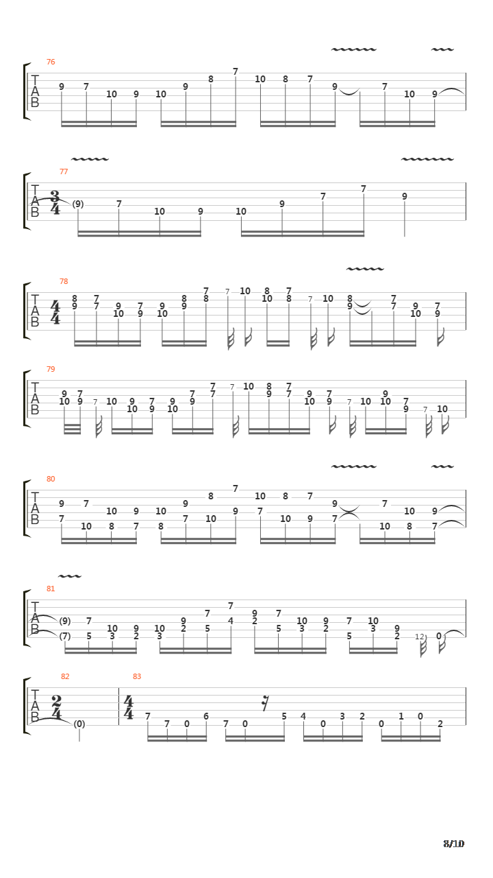 Overture 1928吉他谱