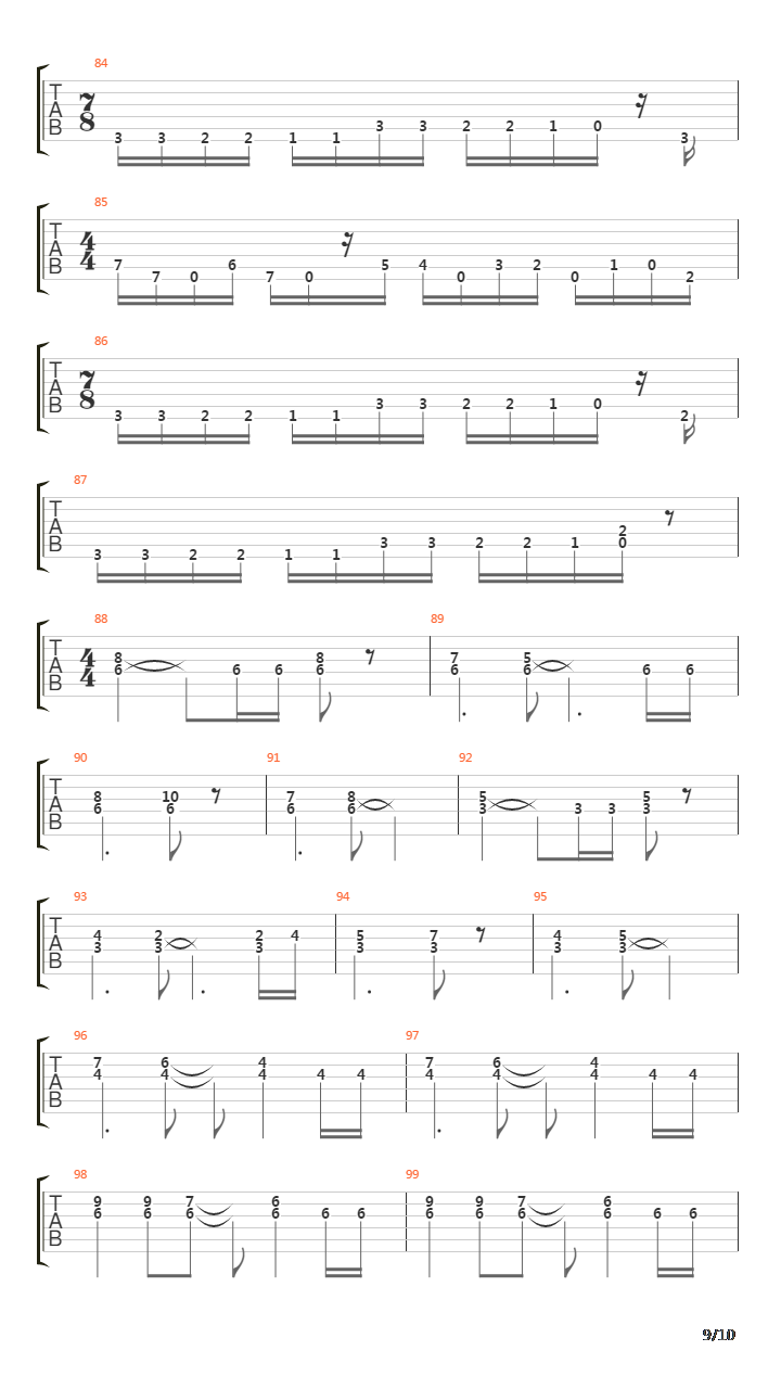 Overture 1928吉他谱