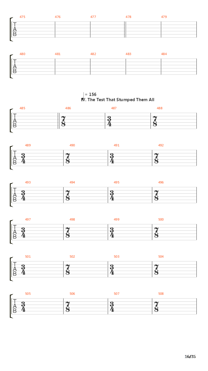 Six Degrees Of Inner Turbulence吉他谱