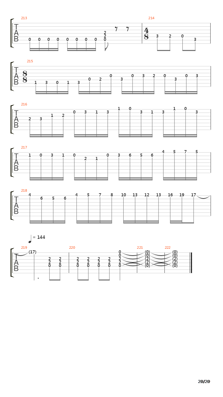 Test That Stumped Them All吉他谱