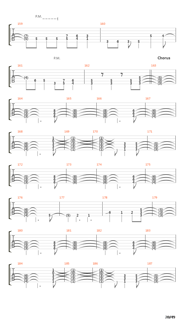 The Count Of Tuscany吉他谱