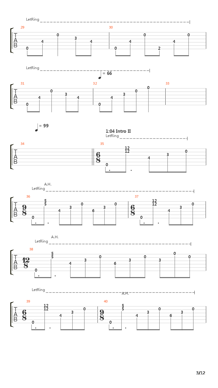 The Count Of Tuscany(10)吉他谱