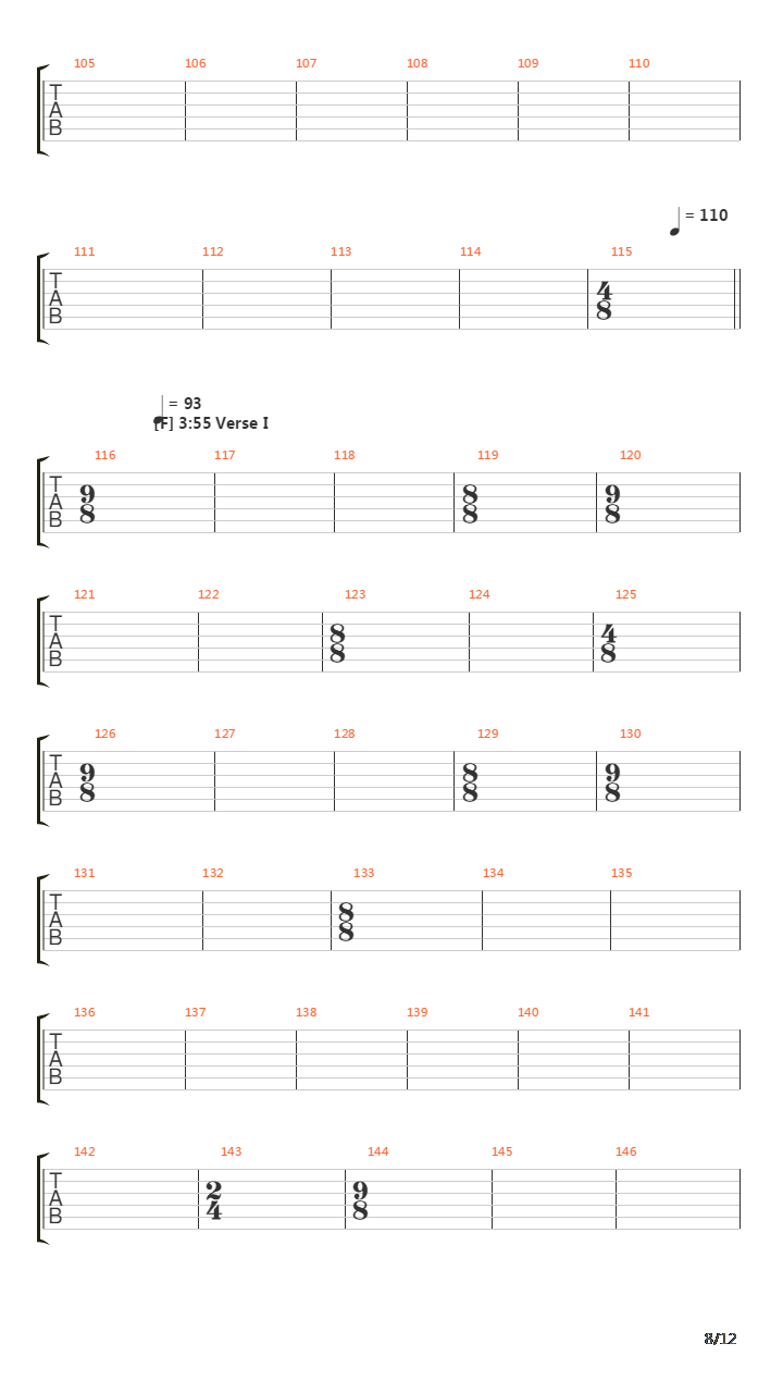 The Count Of Tuscany(10)吉他谱