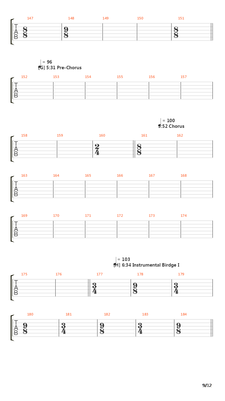 The Count Of Tuscany(10)吉他谱