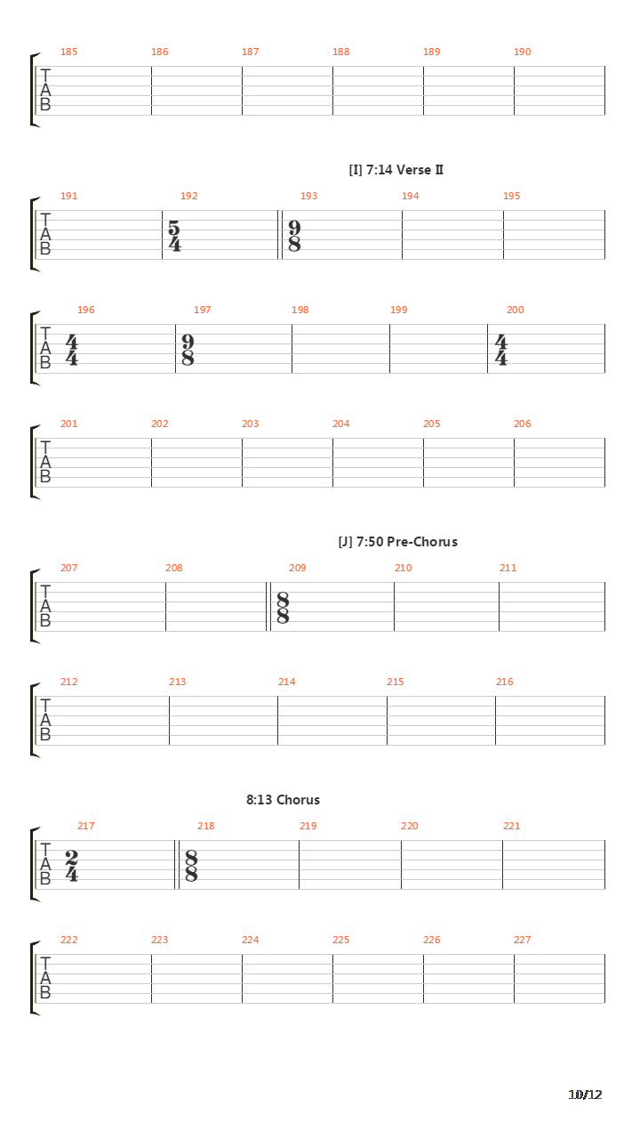 The Count Of Tuscany(10)吉他谱