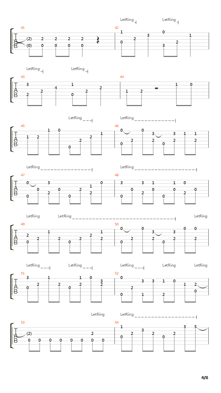 Sailor Moon(美少女战士) - One with E7 in place of E7 slash B (bit easier)吉他谱