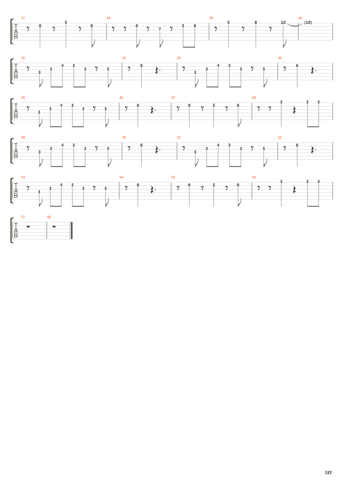 Skate or Die 2 (极限滑板 2)- Level 2吉他谱