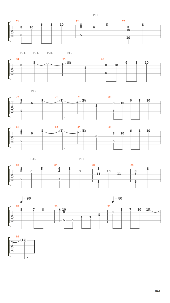 Little Busters!(小小克星!) - In the City of Constant Rain吉他谱