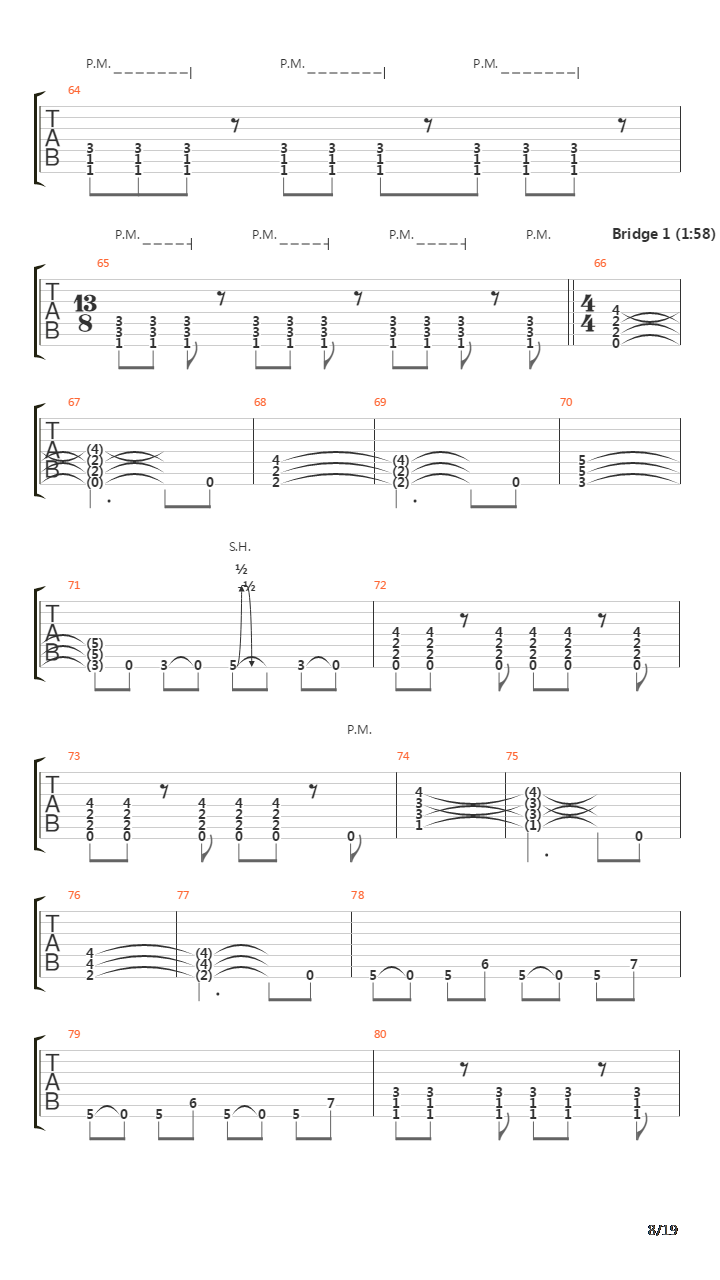 The Mirror吉他谱