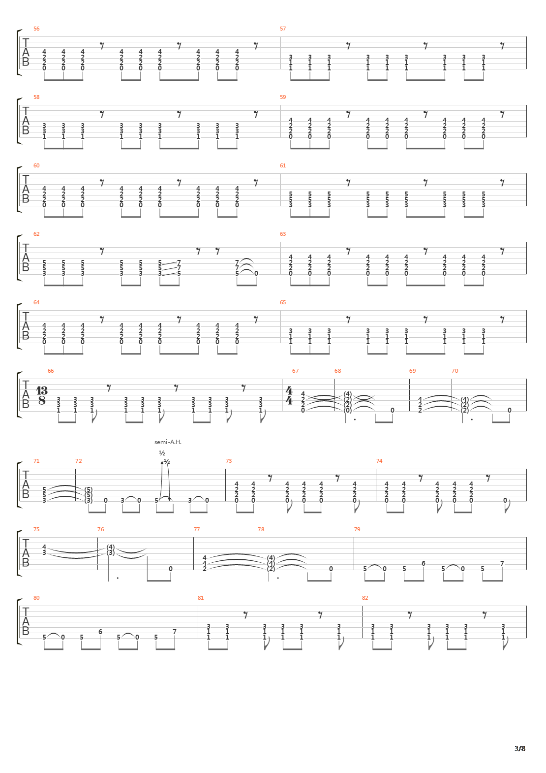 The Mirror吉他谱