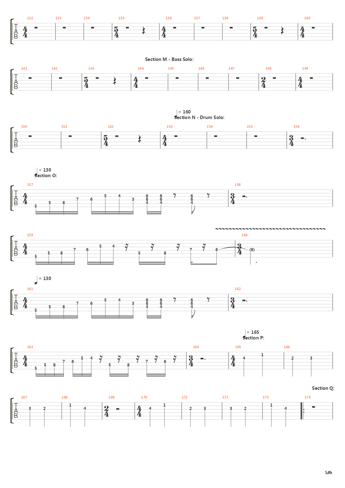 The Ytse Jam吉他谱