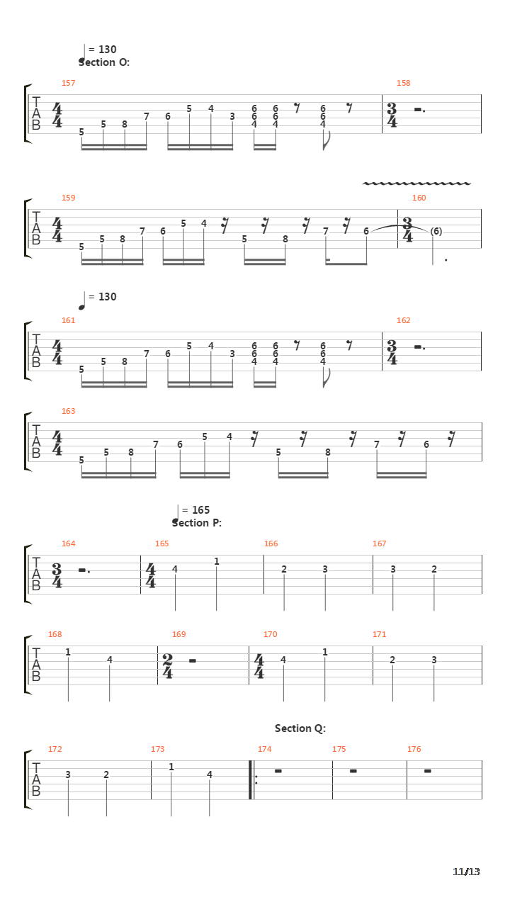 The Ytse Jam吉他谱