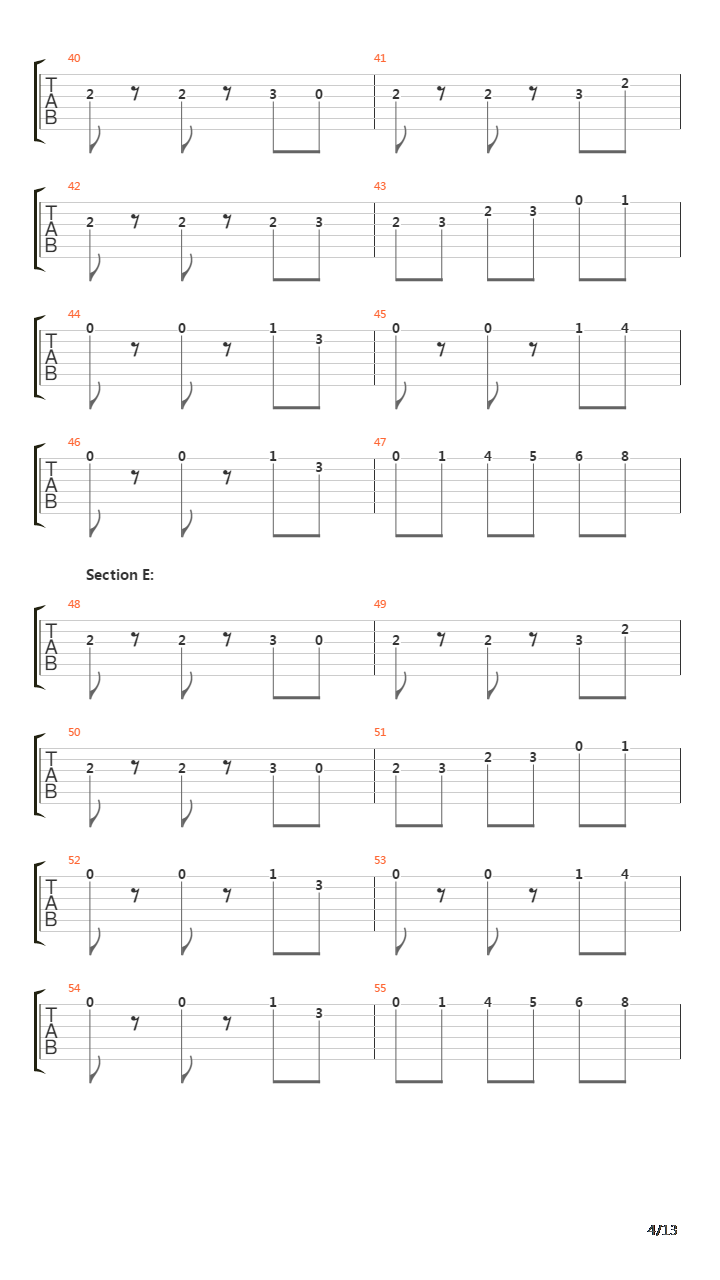 The Ytse Jam吉他谱