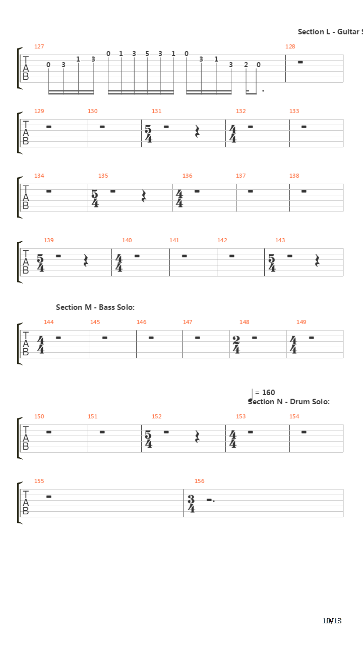 The Ytse Jam吉他谱