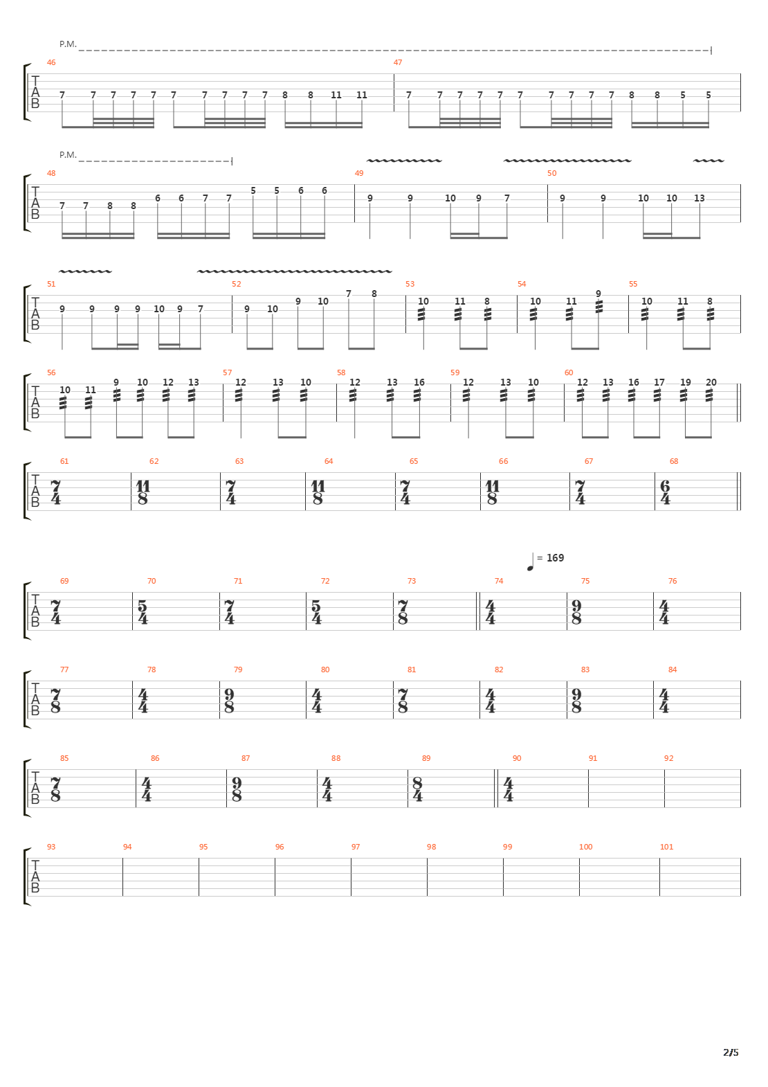 The Ytse Jam吉他谱