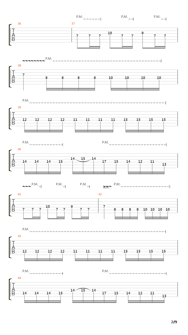 The Ytse Jam吉他谱