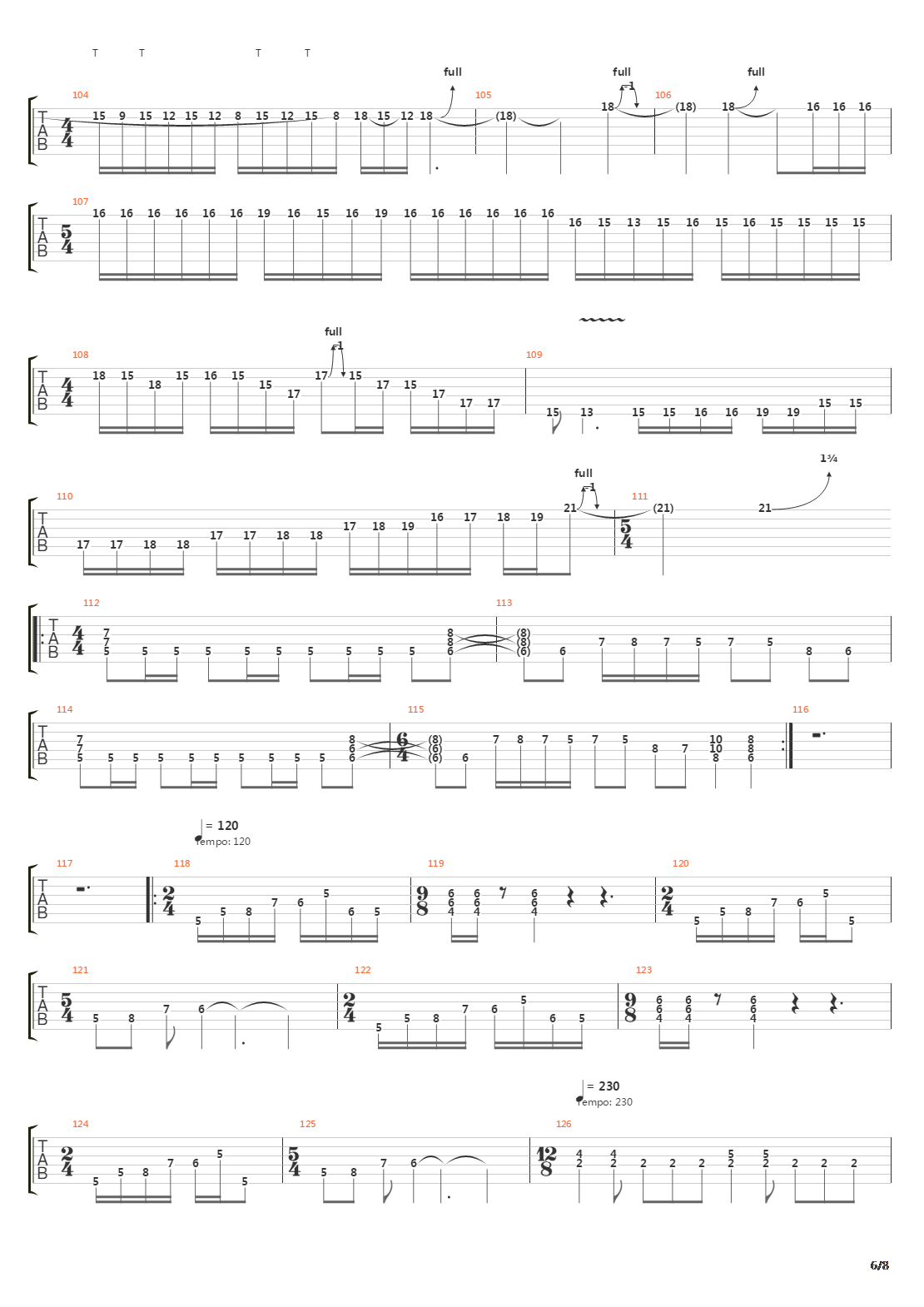 The Ytse Jam吉他谱