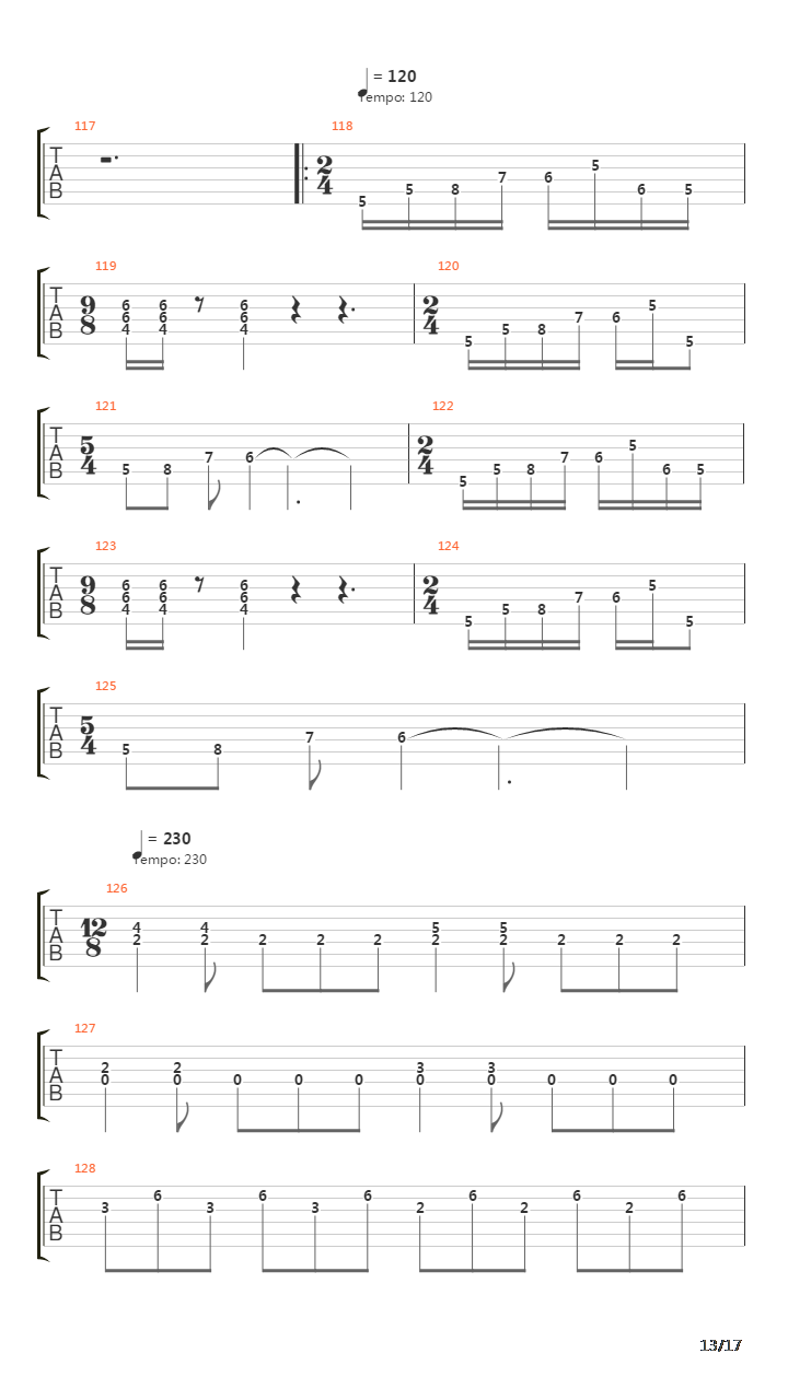 The Ytse Jam吉他谱