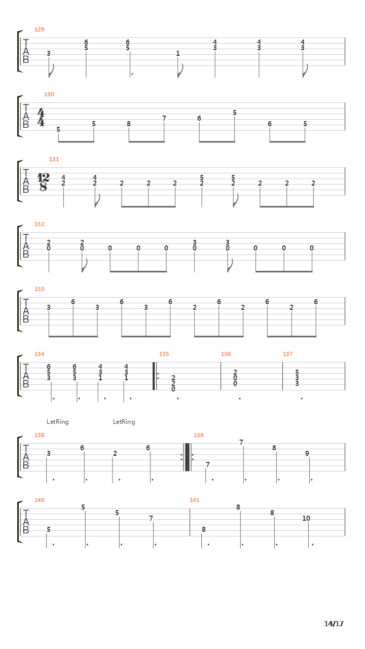 The Ytse Jam吉他谱