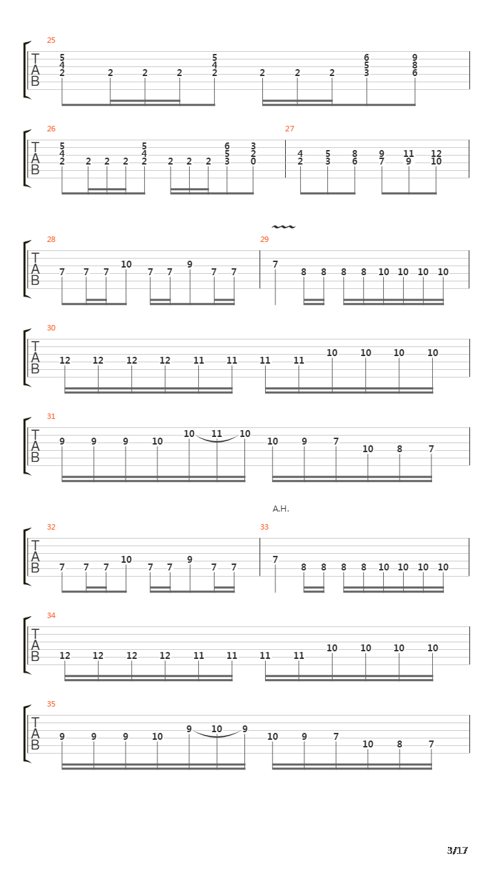 The Ytse Jam吉他谱