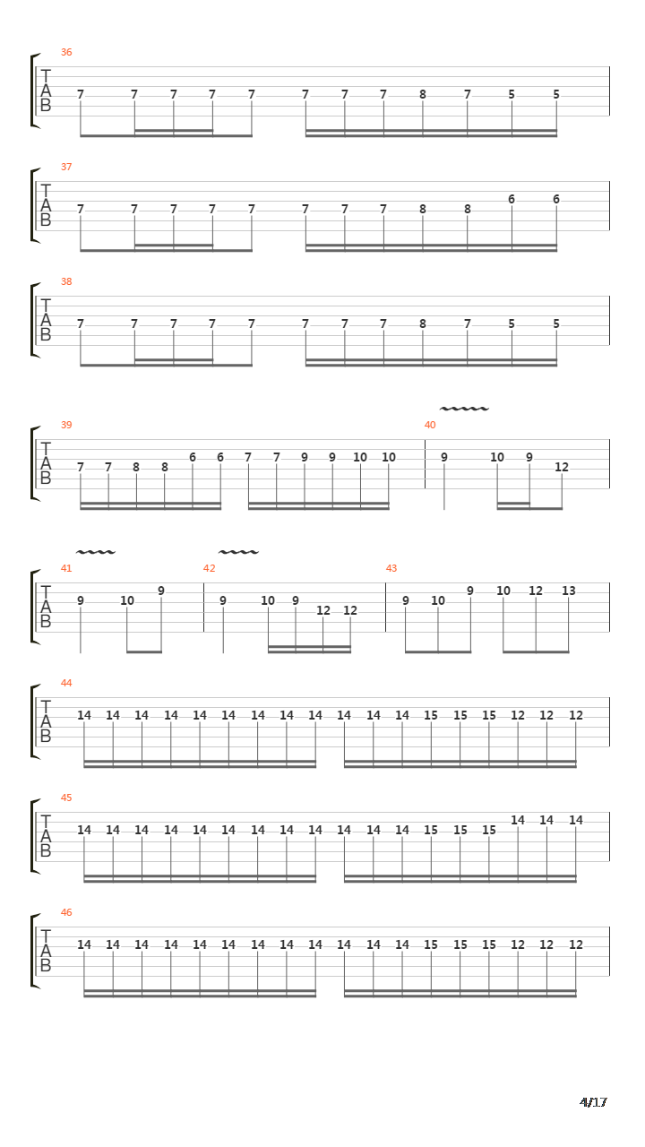 The Ytse Jam吉他谱