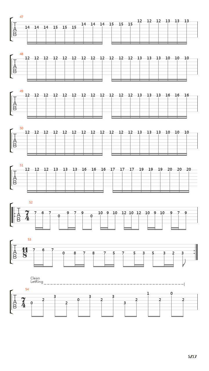 The Ytse Jam吉他谱