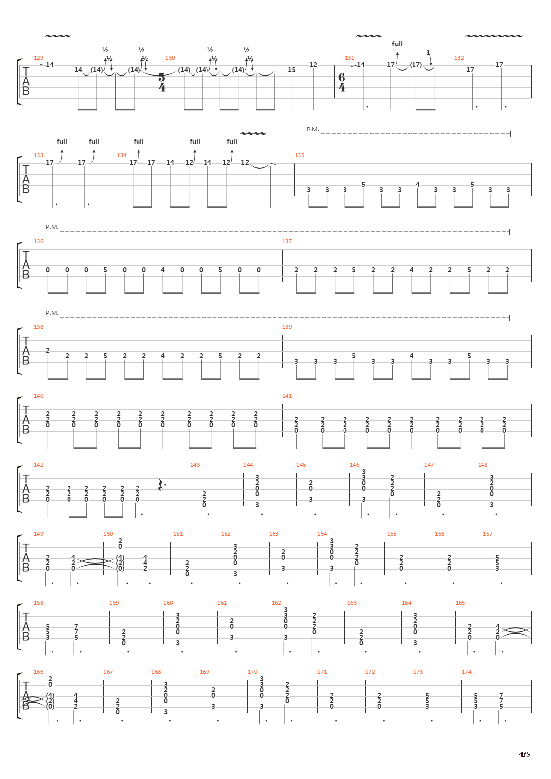 These Walls吉他谱