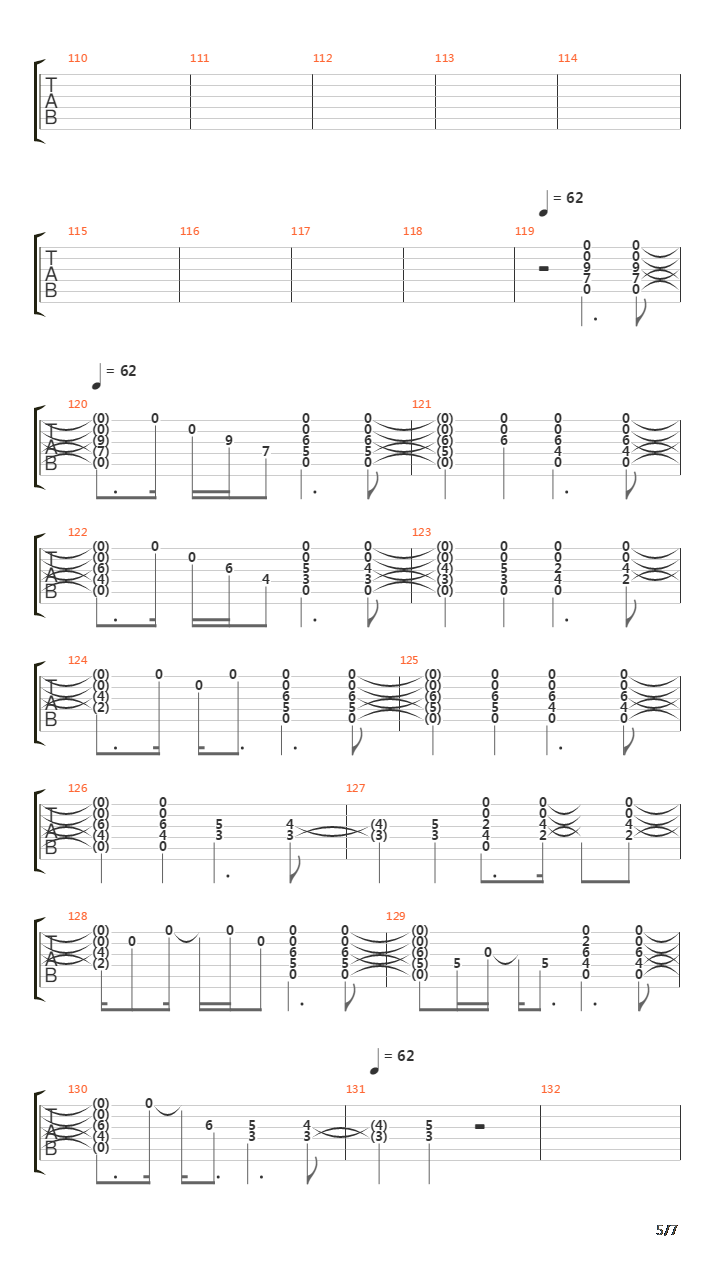 Voices吉他谱