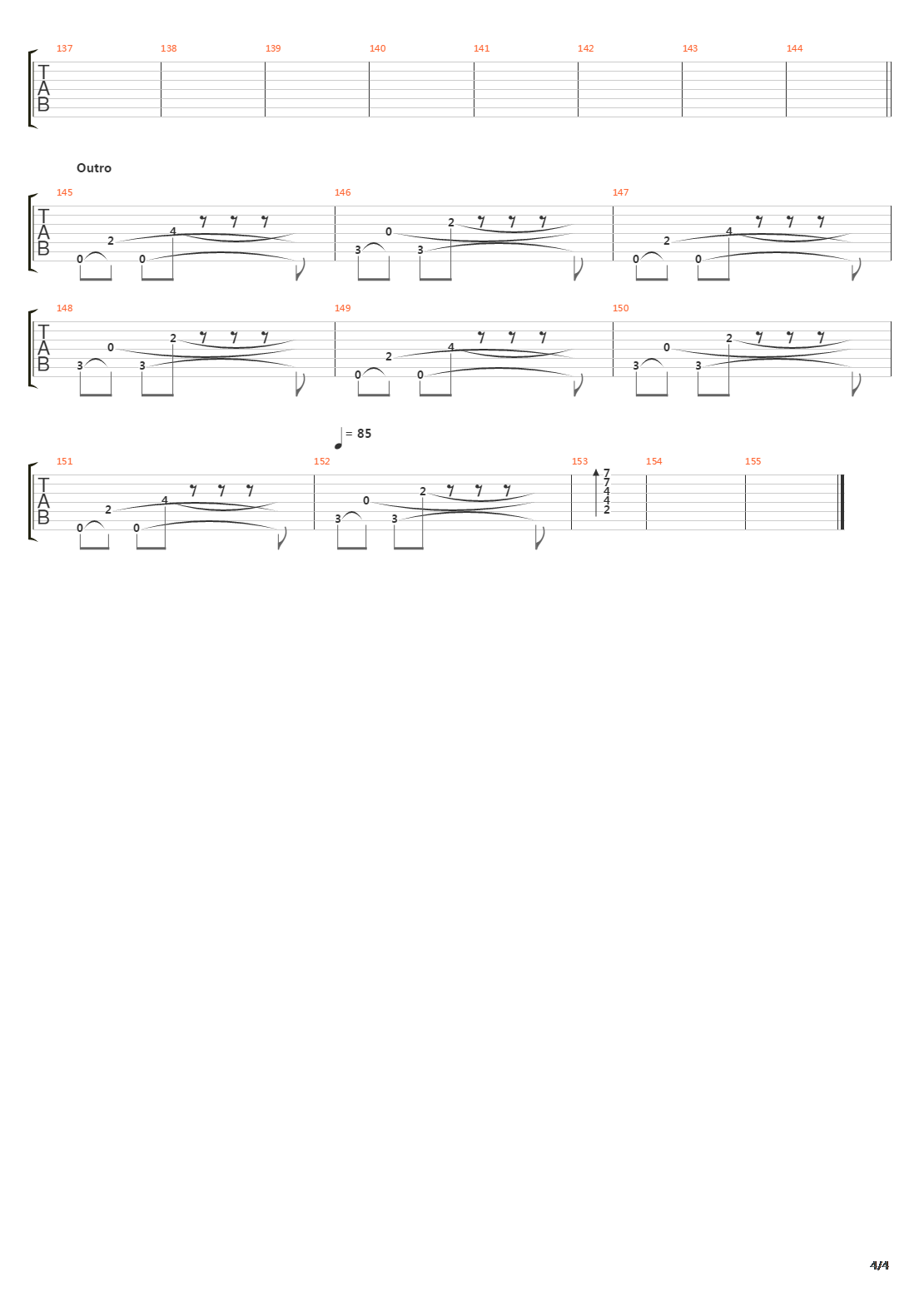 Wither吉他谱