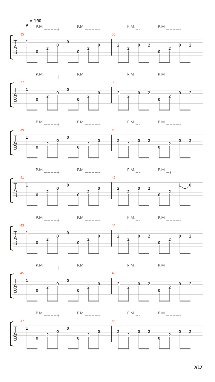 Downfall吉他谱