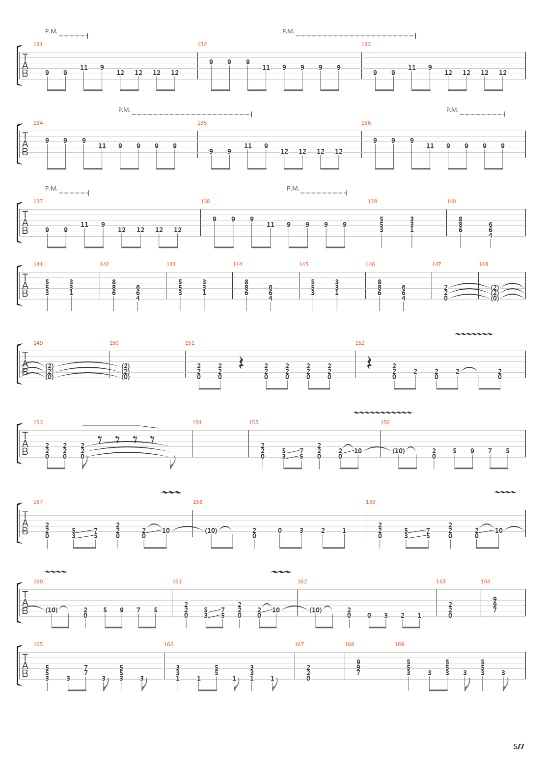 Next In Line吉他谱