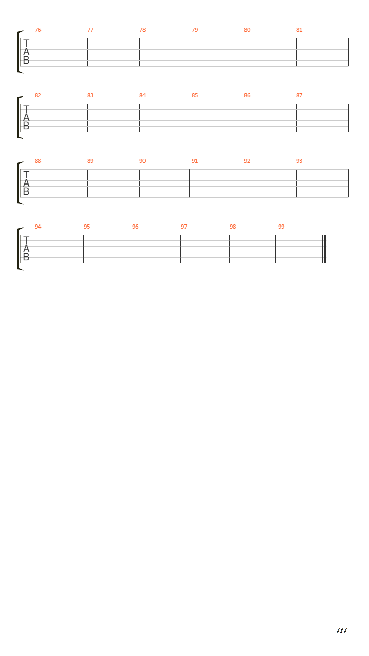 Passage To The Reaper吉他谱