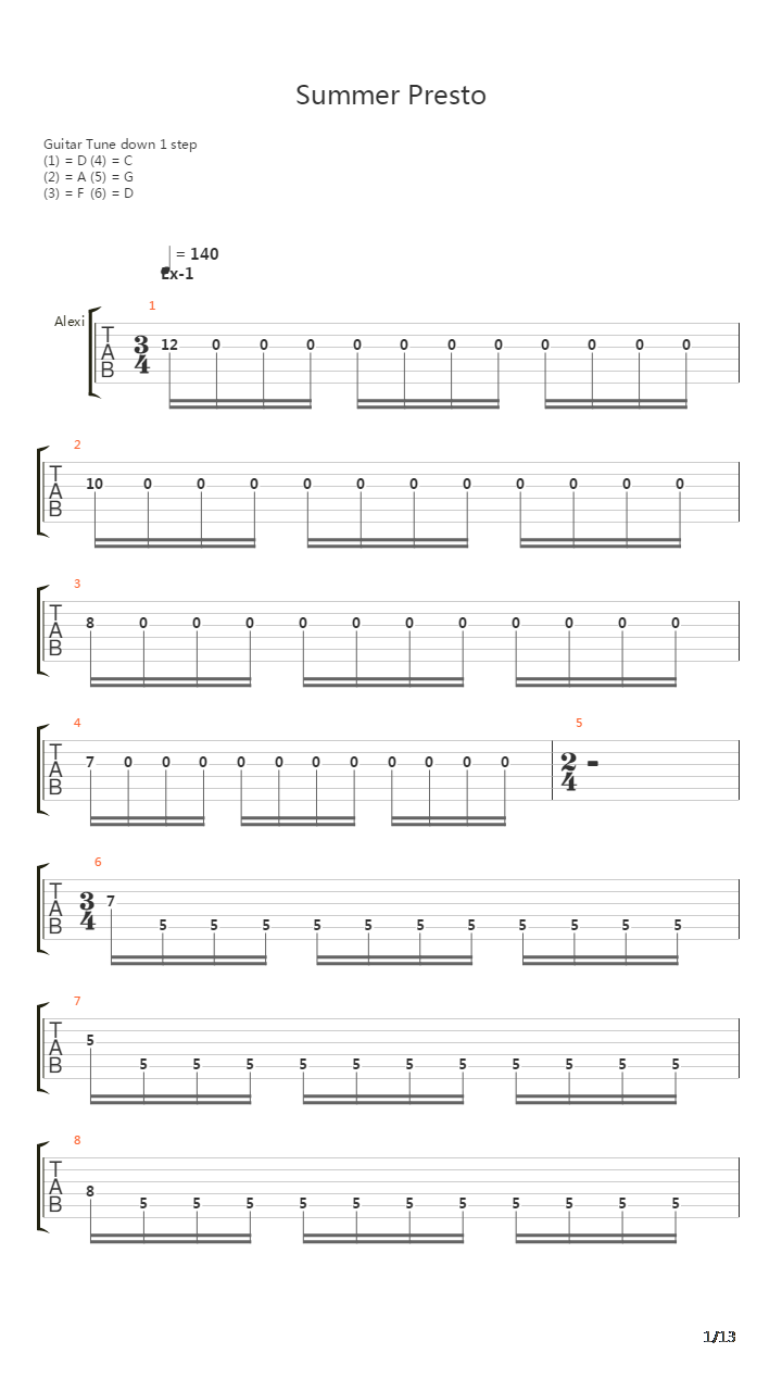 Passage To The Reaper吉他谱