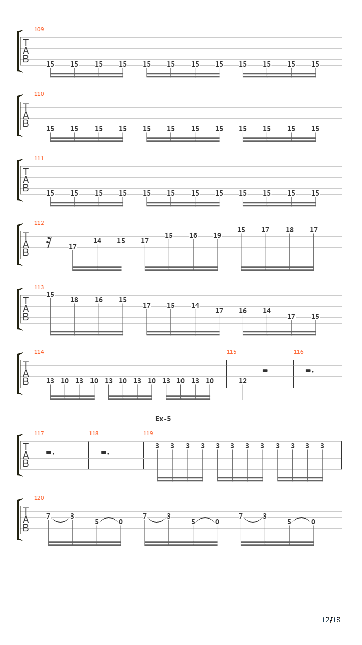 Passage To The Reaper吉他谱