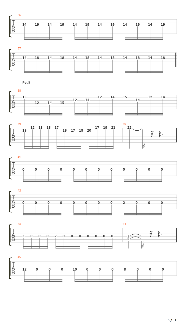 Passage To The Reaper吉他谱