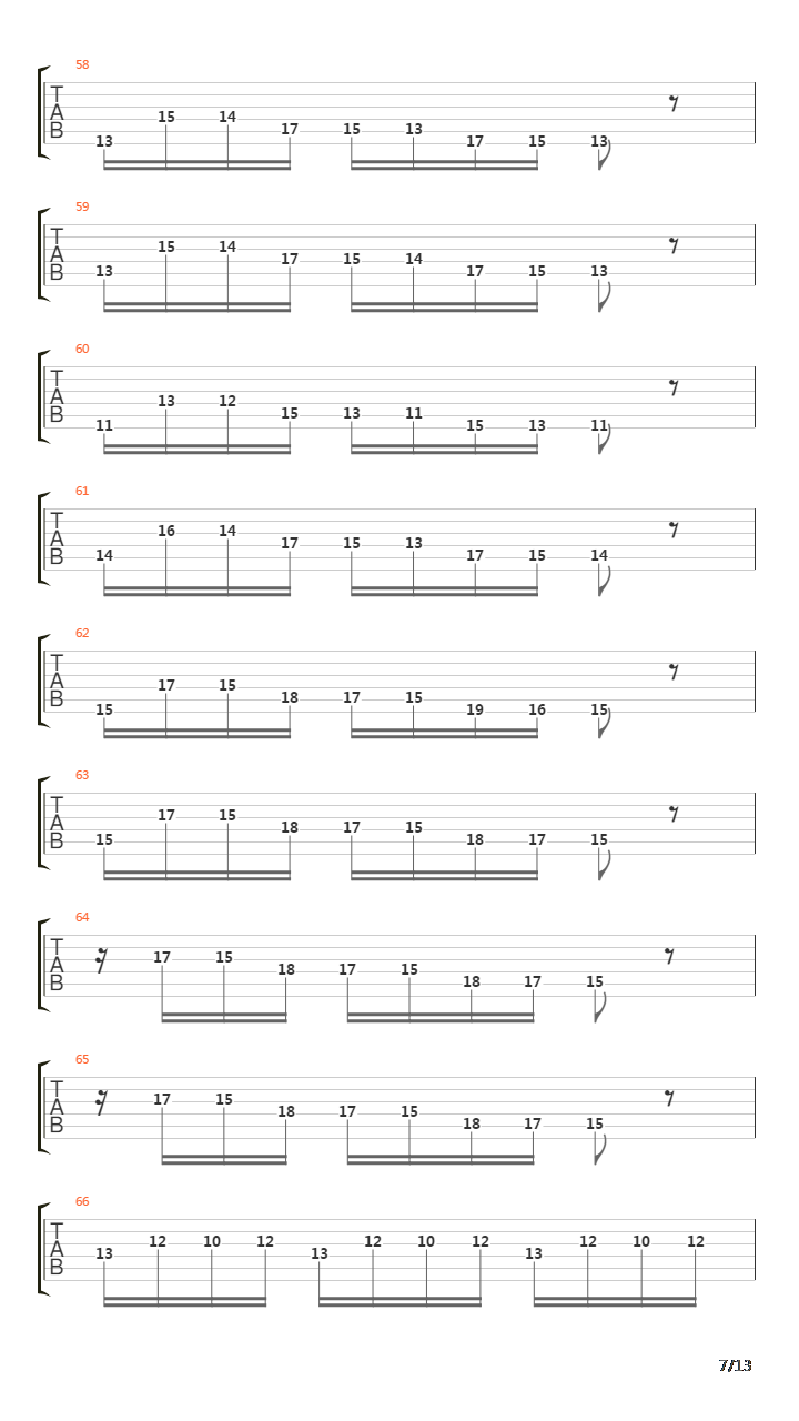 Passage To The Reaper吉他谱