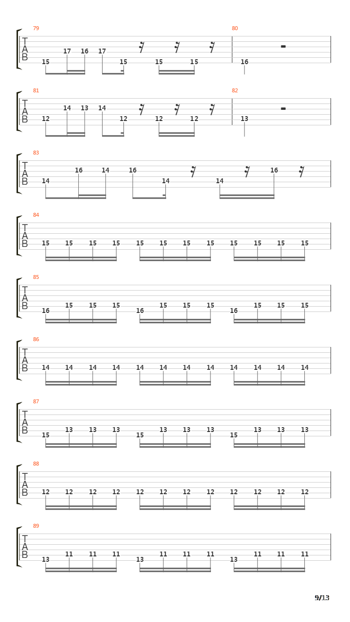 Passage To The Reaper吉他谱