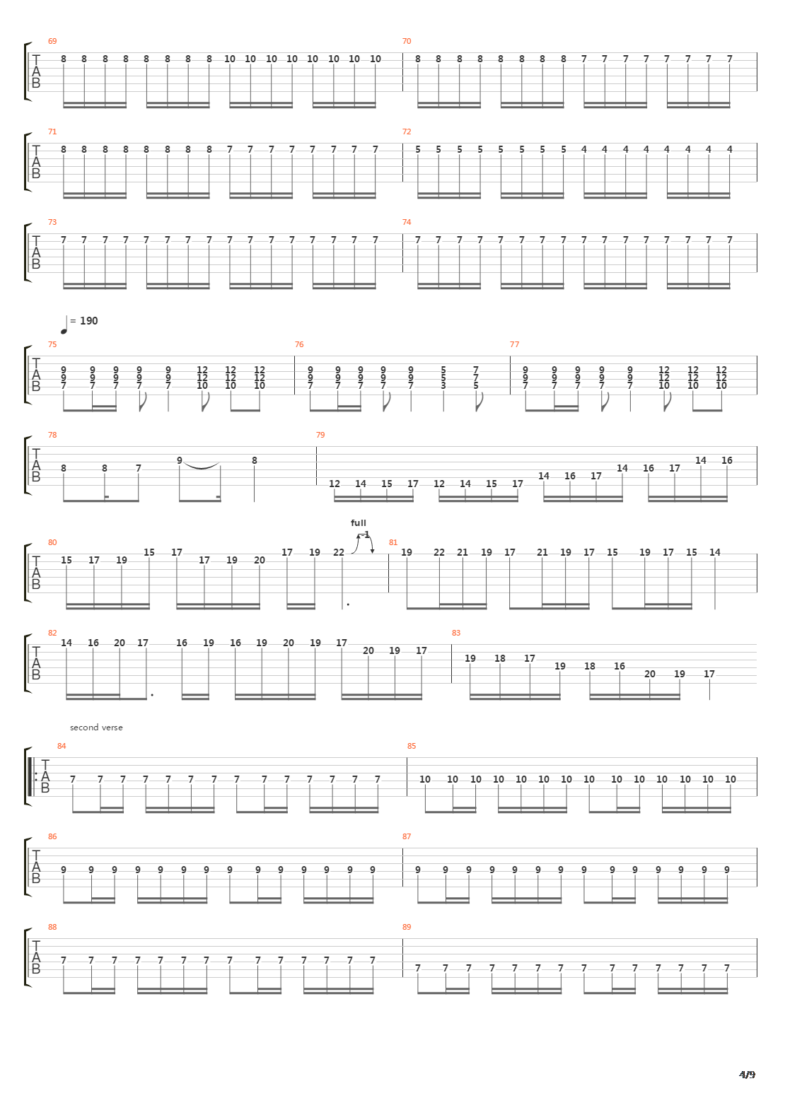 The Nail吉他谱