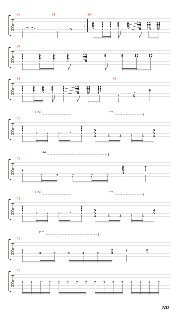 The Nail吉他谱