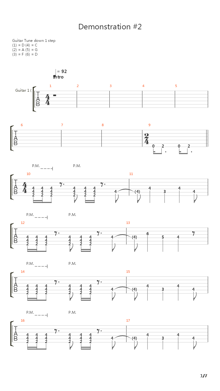 Waltari Song吉他谱