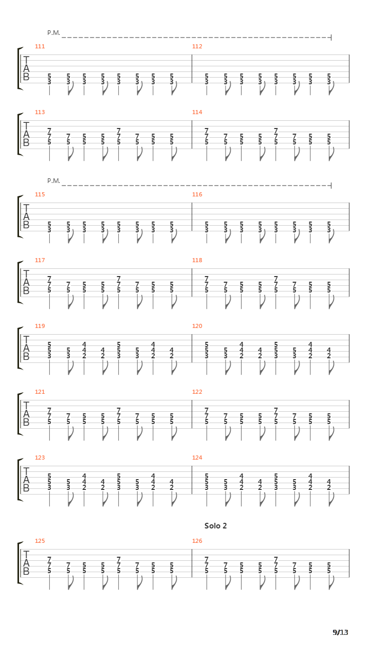 Drifter吉他谱