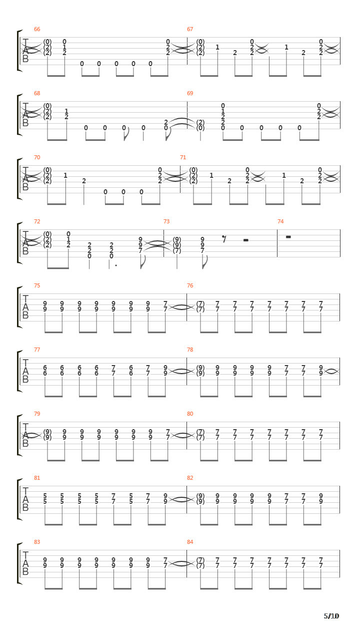 From Here To Eternity吉他谱