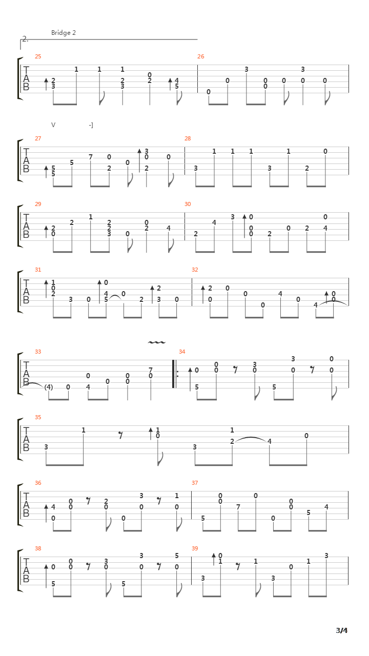 Flimbo's Quest(Flimbo的追求) - Title Screen - c64  D-Drop tuning v22吉他谱